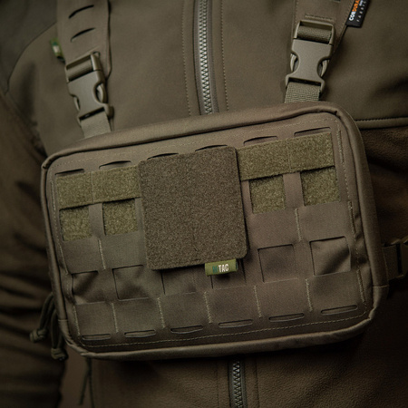 Panel na naszywki na MOLLE 80x85  - Olive