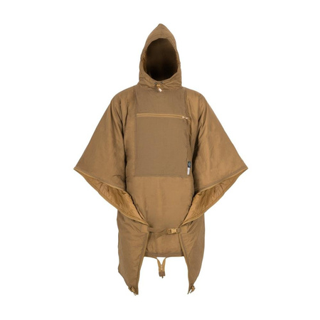 Helikon - Poncho ocieplane Swagman Roll - Windpack - Climashield - Coyote - PO-SMR-NL-11