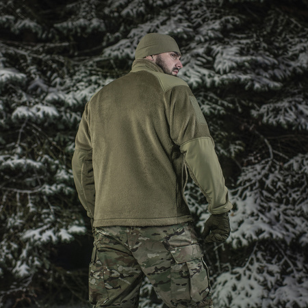 Bluza Polarowa Battle Fleece Polartec Velcro  - Tan