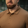 Koszulka Polo Basic 65/35  - Coyote Brown