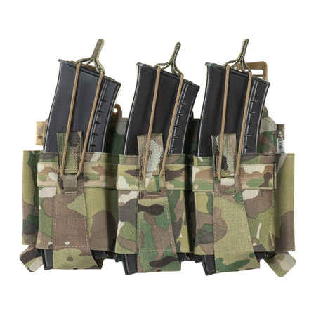 Przeedni Panel na Kamizelkę Taktyczną Cuirass QRS na 3 Magazynki  - Multicam