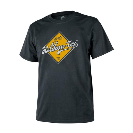 Helikon - Koszulka T-shirt Road Sign - Czarna - TS-HRS-CO-01