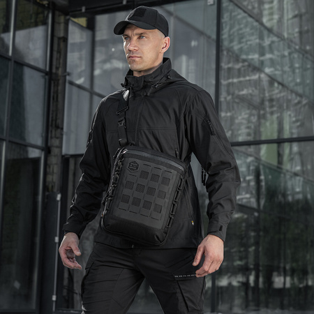 M-Tac Torba Kieszeń pionowa Laser Cut Hex  - Black