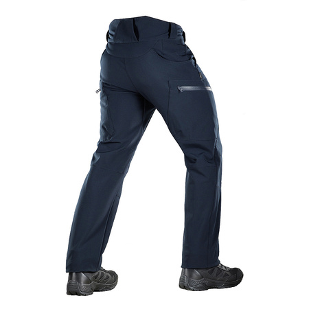 M-Tac spodnie Soft Shell Winter  - Dark Navy Blue