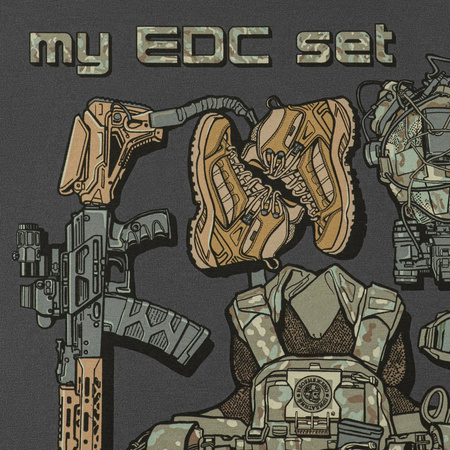 Koszulka My EDC  - Dark Grey