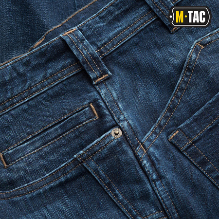 M-Tac Spodnie Dżinsowe Tactical Gen.I Regular Fit  - Dark Denim