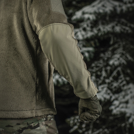 Bluza Polarowa Battle Fleece Polartec Velcro  - Tan