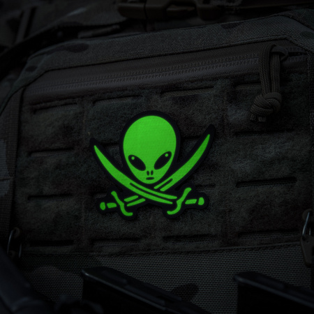 Naszywka UFO operator  - Black/Green