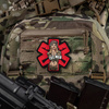 Naszywka Tacmed PVC  - Olive