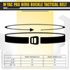 M-Tac Pas Berg Buckle Tactical Belt  - Black