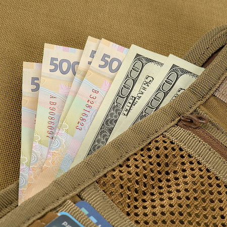 Portfel z Rzepem Elite Gen.II  - Coyote