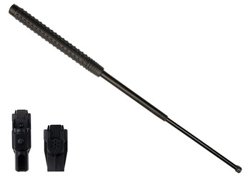 ESP - Hartowana pałka teleskopowa z kaburą - 21" - Rękojeść Extra Grip - Czarny - ExB-21H BLK BH-54