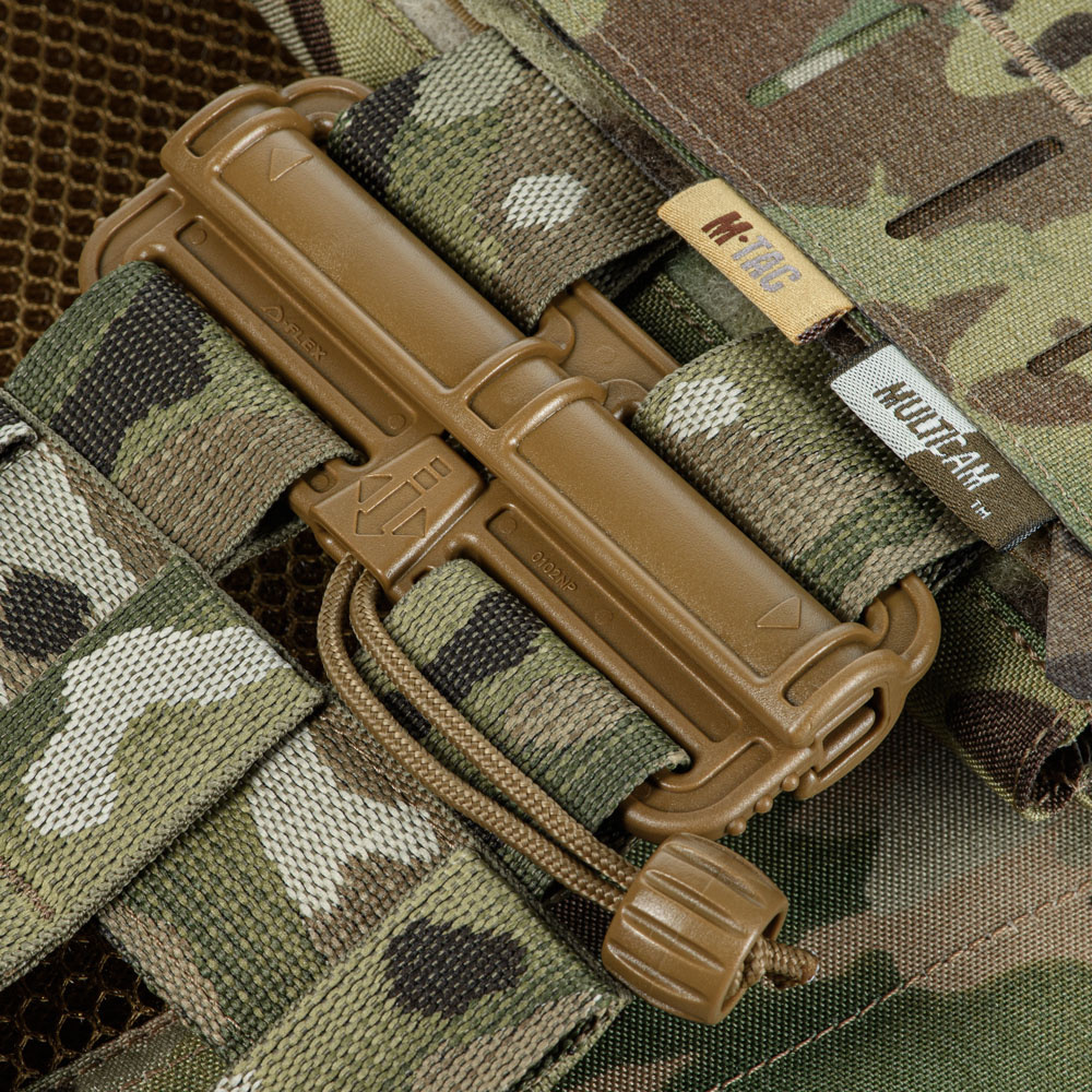 Kamizelka Cuirass Elite Gen.II Multicam - panel administracyjny i system MOLLE