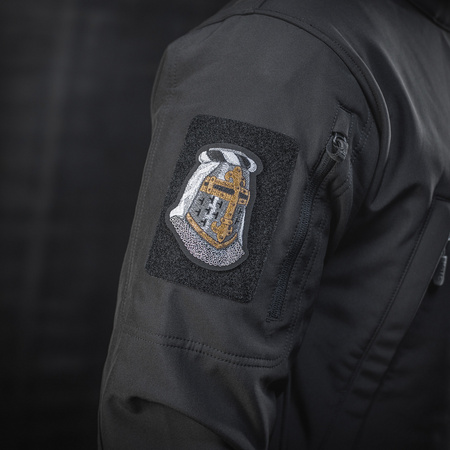 Naszywka Topfhelm (Haftowanie)  - Black