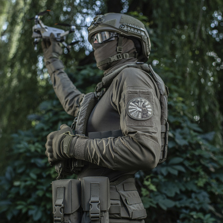 Naszywka Droga Samuraja (Haftowana)  - Ranger Green