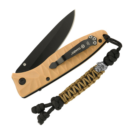 Temblak Loopy Snake Skull  - Black/Coyote