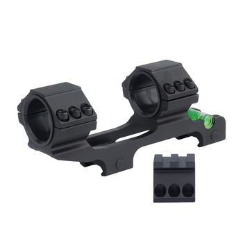 Vector Optics - Montaż do lunety jednoczęściowy z poziomicą - 30 mm - Picatinny - SCACD-08