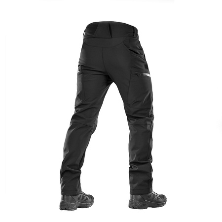 M-Tac spodnie Soft Shell Winter  - Black