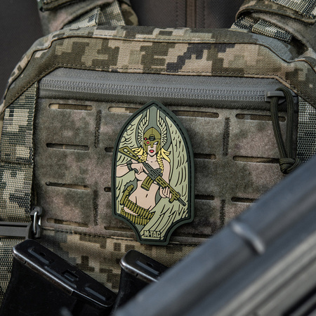 Naszywka Włócznia Walkirii PVC  - Olive