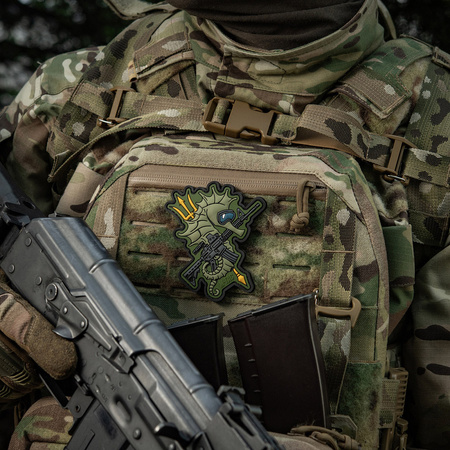 Naszywka Konik Morski (PVC)  - Olive