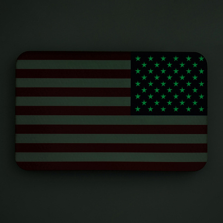 M-Tac naszywka Flaga USA Rewers (80x50mm)  - Full Color/GID