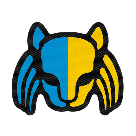 M-Tac Naszywka Cat Predator  - Black/Yellow/Blue