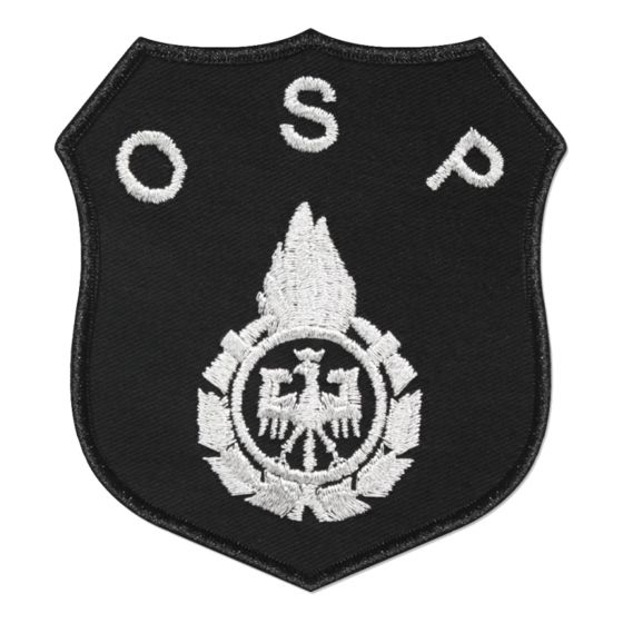 Naszywka OSP 09 Ognik Ochotniczej Straży Pożarnej.