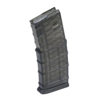 ETS - Magazynek polimerowy do AR15 ze złączką - 5,56x45 mm / .300 Blackout - 30 naboi - Gen.2 - Carbon Smoke Series - SMK-AR15-30CG2