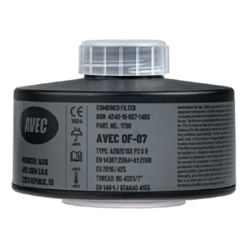 Filtr do maski przeciwgazowej CBRN OF-07 A2B2E1SX-P3 Uniwersalny