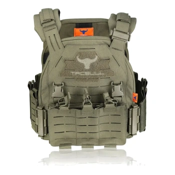 TacBull Kamizelka Plate Carrier Tactical | OD Green | 02 S
